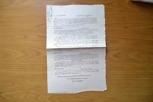 ANTICO DOCUMENTO CIRCOLARE DAL COMMISSARIATO SUPERIORE DI POLIZIA VICENZA 1832 - Imagen 1 de 2