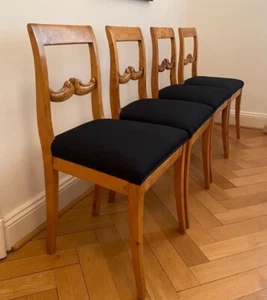 Set 4 Biedermeierstühle Antik - Bild 1 von 6
