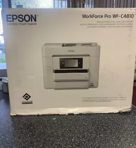 Epson WorkForce Pro WF-C4810 Inkjet Printer Copier/Fax/Printer/Scanner open box - Picture 1 of 4
