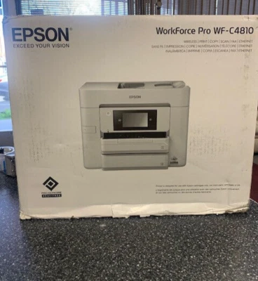 Epson WorkForce Pro WF-C4810 Inkjet Printer Copier/Fax/Printer/Scanner open box - Image 1 of 4