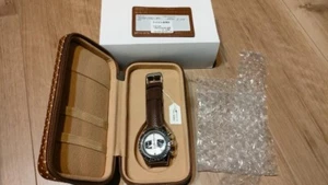 YEMA Rallygraf Panda YMHF1572-BU Chronograph Meca-Quartz Watch New Boxed Authent - Picture 1 of 3
