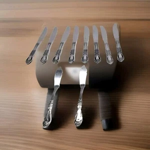 Northland Stainless Korea Master Butter Knives - Carolina Pattern, Set of 8 - Picture 1 of 4