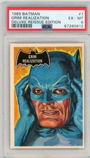 1989 Batman Deluxe 1966 Reissue Edition "Grim Realization" #7 PSA 6