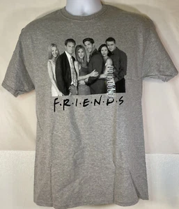 Friends Gray Short Sleeve T-Shirt Size Medium on Ripple Junction New W/Tag - Imagen 1 de 5