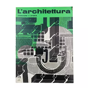 L'architettura cronache e storia n. 176 1970 Expo Osaka BBPR Piazza Meda Milano - Foto 1 di 2