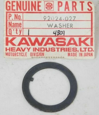 1 lavadora Kickstarter 1971 F8 1970 F5 genuina Kawasaki OEM 92024-027 NUEVO EN STOCK Foto 1 de 3