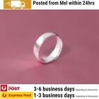 999 Sterling Silver Rings Finger Bands Classic Wedding Engagement 4mm Wide 2.5g