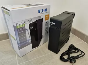 Onduleur Eaton Ellipse Eco 650VA - 400W - 4 prises, fonctionnel - Batterie neuve - Zdjęcie 1 z 2