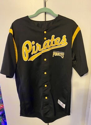 Camiseta de fútbol americano Reebok Harrison #92 Pittsburgh Steelers NFL negra/amarilla. Usado Foto 1 de 4