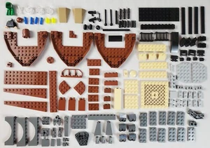 LEGO Set 6210-1 Star Wars Jabba's Sail Barge 2006 Incomplete Boba Fett HTF READ - Picture 1 of 24