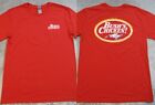 Bush's Chicken Shirt Employee Uniform Medium Red Yellow Logo Mens 0118