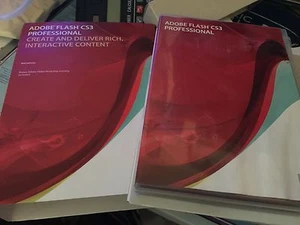 Adobe Flash CS3 Professional Software Set Apple Mac Version - Retail - Read Desc - Picture 1 of 1