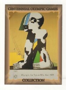 Atlanta Olympic Games Card - 1996. Poster Munich Germany 1972 (3)