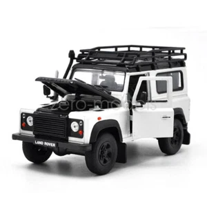 WELLY 1:24 Scale Land Rover Defender D90 Alloy Car Diecast Vehicles Car Toy Gift - Picture 1 of 18
