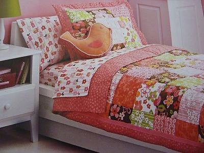 3 pc Circo Birdhouse Blossom Collection Twin Sheet Set NIP - Image 1 of 4