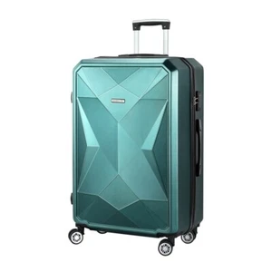 Wanderlite 28" Luggage Trolley Travel Suitcase Carry On Storage Hardshell - Picture 1 of 7