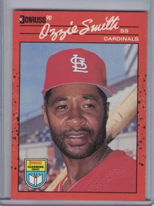 OZZIE SMITH 1990 Donruss Learning Series #9 🥎E6448🥎