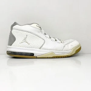 Nike Mens Air Jordan Big Fund VIZ 486890 White Basketball Shoes Sneakers Size 10 - Picture 1 of 12