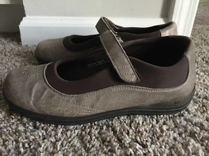 DREW Rose Womens Brown Leather Mary Jane Shoes 9 M Diabetic 14375-86 P221 - Picture 1 of 9
