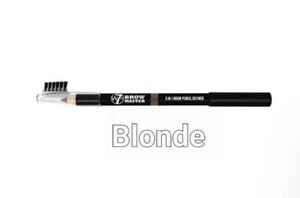 6 × W7 London Brow Master 3 in 1 Brow Pencil Definer - Blonde, Brown, Dark Brown - Picture 1 of 3