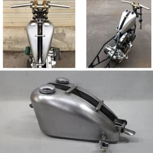 7L Modified Petrol Gas Fuel Tank & Cap/Switch Universal For Motorcycle Motorbike - Imagen 1 de 11
