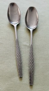 MCM JHQ DANSK DESIGNS Denmark VARIATION IV Set of 2 SOUP SPOONS - Picture 1 of 3