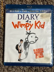 Diary of a Wimpy Kid Blu-ray/DVD 2010 Missing Digital Copy - Picture 1 of 4