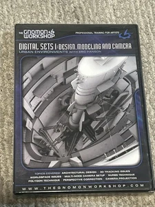 The Gnomon Workshop Digital Sets 1 Design Modeling Camera DVD Rare New Sealed - Picture 1 of 6