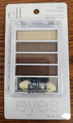 1 PIEZA NUEVA Y SELLADA SOMBRA DE OJOS ELFO IMPECABLE 21623 TENTADORA TOPO 0.14oz Foto 1 de 4