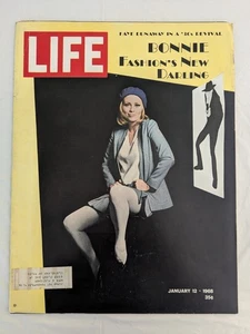 Life Magazin 12. Januar 1968 Faye Dunaway 60er Vintage Anzeigen - Bild 1 von 4