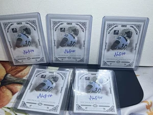 Lot of 5 NICHOLAS SINGLETON 2022 Onyx /300 AUTO Nick On Card Autograph Rookie RC - Bild 1 von 6
