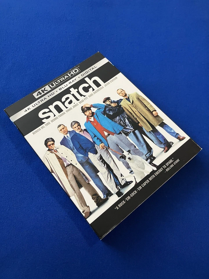 SNaTcH: 4K+blu ray+d/c w/ “VERY RARE/OOP” Slipcover “Read Desc”  💥BRaND NeW💥 - Image 1 of 4
