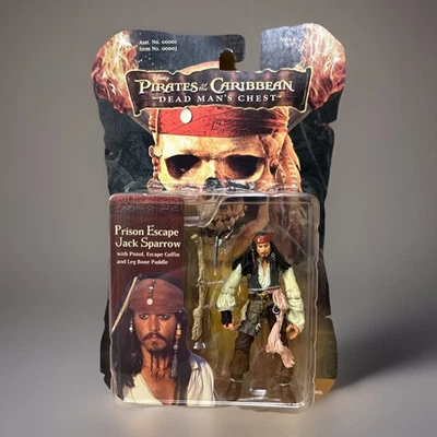 Novo boneco 2006 Zizzle Pirates of the Caribbean Dead Man's Chest Pintel 3,75" - Imagem 1 de 2