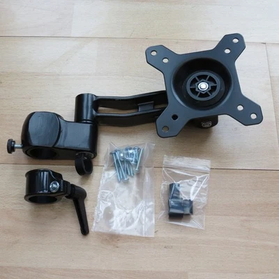 Duronic DM35 single arm with pole collar & VESA mount - Image 1 of 4