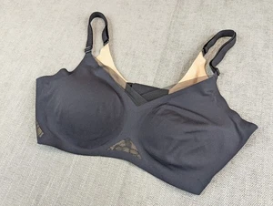 Sujetador Honeylove para mujer L negro ropa de elevación cruzada malla soporte encaje cómodo - Imagen 1 de 6