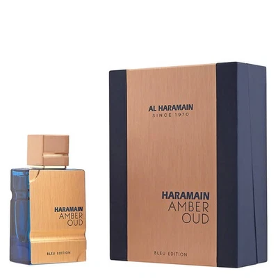Al Haramain Hombre Ámbar Oud Azul EDP Spray 2 OZ Fragancias 6291100130153 Foto 1 de 3