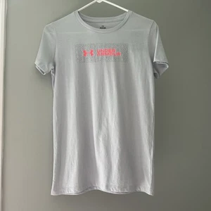 Camiseta Under Armour holgada para mujer logotipo de onda múltiple azul NUEVA talla XS - Imagen 1 de 9