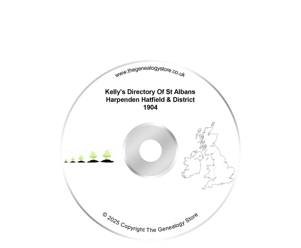 Kellys Verzeichnis von St Albans Harpenden Hatfield & District 1904 - Bild 1 von 1
