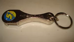 KYLE BUSCH NO.5 NASCAR POCKET KEYCHAIN BOTTLE OPENER BY MOTORHEAD - Picture 1 of 3