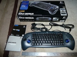 SONY PLAYSTATION 2 PS2 OFFICIAL LOGITECH NETPLAY CONTROLLER NEW Gamepad Keyboard - Picture 1 of 4