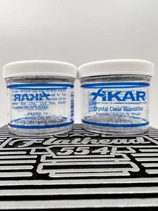 Xikar Crystal Gel Humidifier Jar for Cigar Humidors, 2- 4oz Jars. - Picture 1 of 1