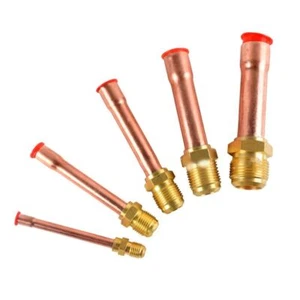 Air conditioning copper pipe connector adapter Durable copper material - Picture 1 of 5