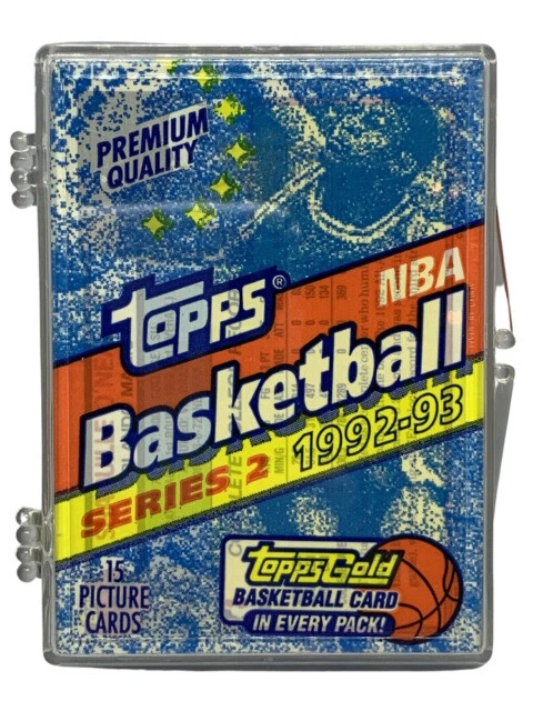 Topps Series 2 Basketball NBA 1992-93 Card Pack (15 Cards)