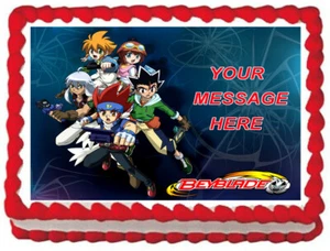 BEYBLADE Party Edible Cake topper image decoration - Picture 1 of 10