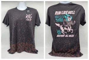 Under Armour Destroy All Miles Spot Bleached Gr. M/2XL Neu mit Etikett Schwarz T-Shirt - Bild 1 von 13