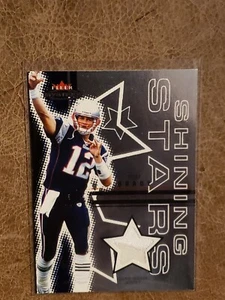 TOM BRADY 2003 FLEER MYSTIQUE SHINING STARS GAME USED GU PATCH JERSEY /250 - Picture 1 of 2