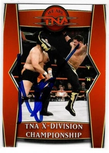 A.J. Styles Signed 2008 Tristar TNA X-Division Championship Card #T5 AJ WWE - Picture 1 of 1