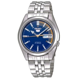 SEIKO Serie 5 SNK371K1 RACER Orologio Automatico Uomo Bracciale Acciaio - Picture 1 of 2