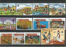 108636 / Karibik ** MNH LOT WALT DISNEY GRENADINES usw