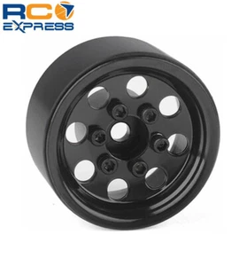 RC4WD Stamped Steel 1.0 Pro8 Beadlock Wheels Black RC4Z-W0358 - Picture 1 of 1